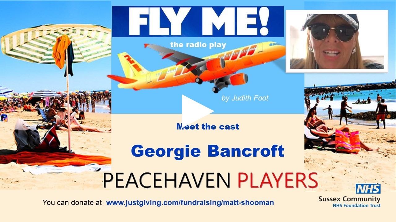 Fly Me! the radio play. Meet the cast video Georgie